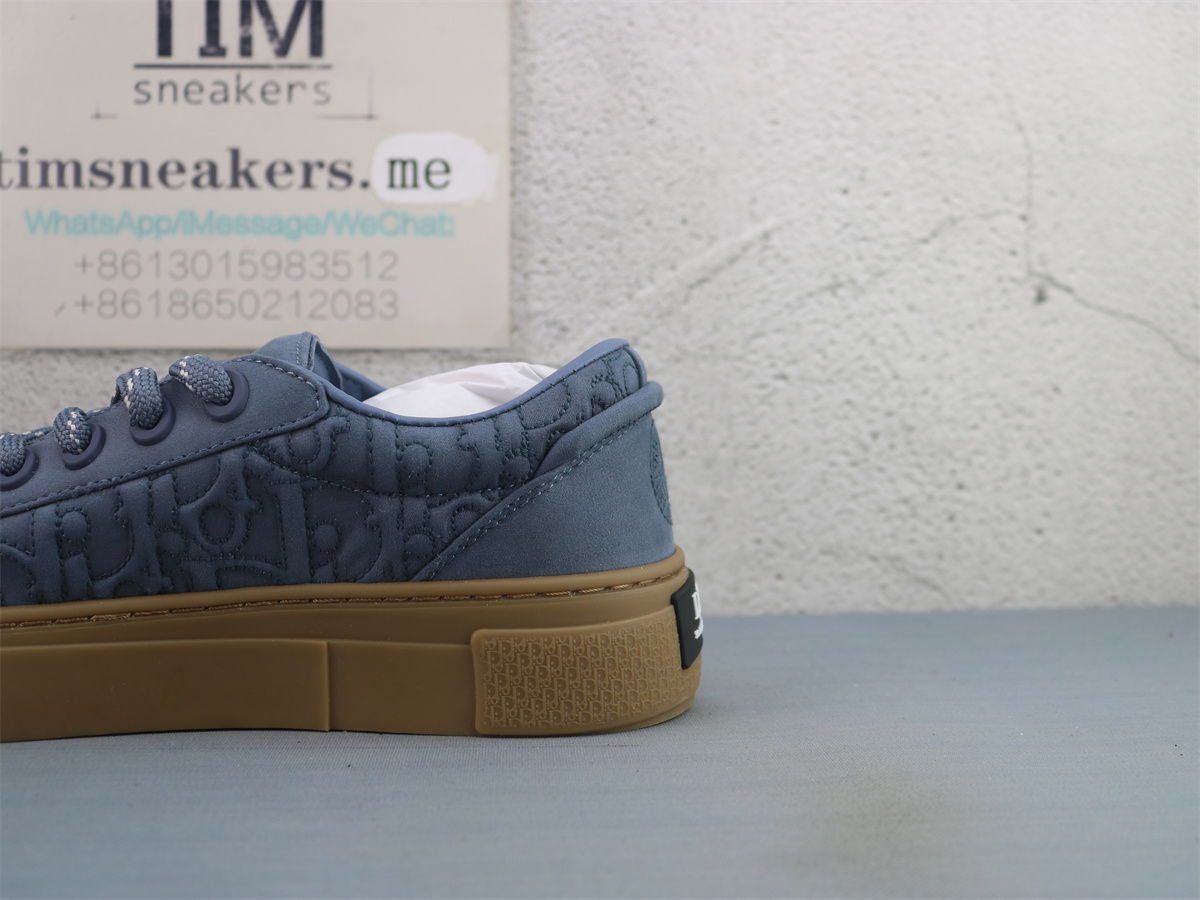 Stone Island X DIOR B33 Skateboard Shoes Men Low-Top Blue